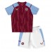 Billige Aston Villa Børnetøj Hjemmebanetrøje til baby 2023-24 Kortærmet (+ korte bukser)